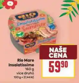 Billa Rio mare insalatissime nabídka