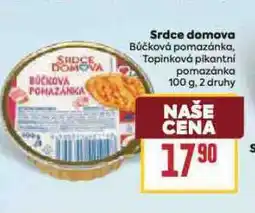 Billa Drdce domova bůčková pomazánka nabídka