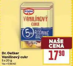 Billa Dr. oetker vanilkový cukr nabídka