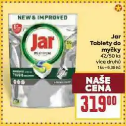 Billa Jar tablety do myčky nabídka