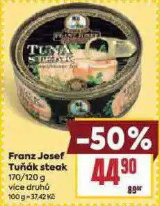 Billa Franz josef tuňák steak nabídka