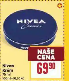 Billa Nivea krém nabídka