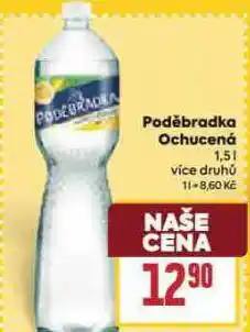 Billa Poděbradka ochucená nabídka