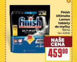 Billa Finish ultimate tablety do myčky nabídka