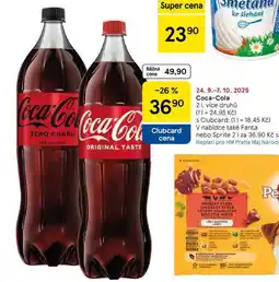 Tesco Coca-Cola, 2 l nabídka