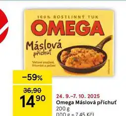 Tesco Omega Máslová příchuť, 200 g nabídka