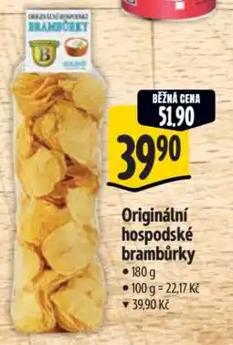 Albert Originální hospodské brambůrky nabídka