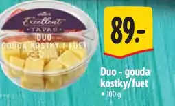 Albert Duo-gouda kostky/fuet nabídka