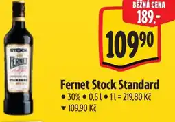 Albert Fernet Stock Standard nabídka