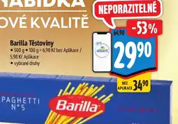 Albert Barilla Těstoviny nabídka