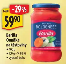 Albert Barilla Omáčka na těstoviny nabídka