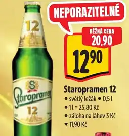Albert Staropramen 12 nabídka