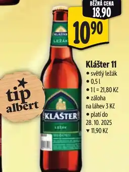 Albert Klášter 11 nabídka