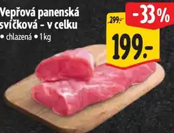 Albert Vepřová panenská svíčková - v celku nabídka