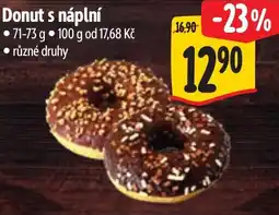 Albert Donut s náplní nabídka