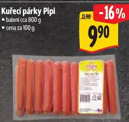 Albert Kuřecí párky Pipi nabídka