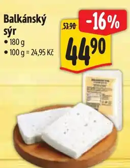 Albert Balkánský sýr nabídka