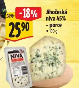 Albert Jihočeská niva 45% - porce nabídka