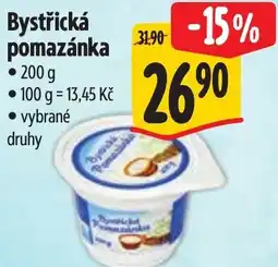 Albert Bystřická pomazánka nabídka