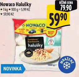 Albert Nowaco Halušky nabídka