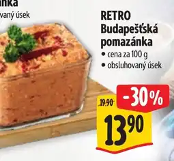 Albert RETRO Budapešťská pomazánka nabídka