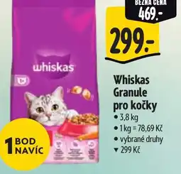Albert Whiskas Granule pro kočky nabídka