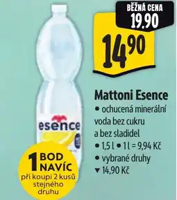 Albert Mattoni Esence nabídka