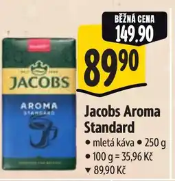 Albert Jacobs Aroma Standard nabídka