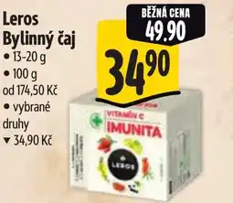 Albert Leros Bylinný čaj nabídka