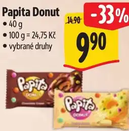 Albert Papita Donut nabídka