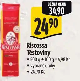 Albert Riscossa Těstoviny nabídka