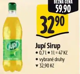 Albert Jupí Sirup nabídka