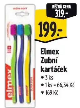 Albert Elmex Zubní kartáček nabídka