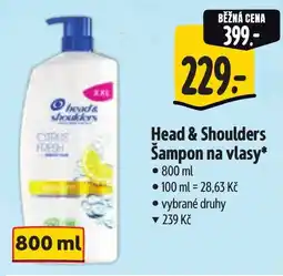 Albert Head & Shoulders Šampon na vlasy nabídka