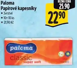 Albert Paloma Papírové kapesníky nabídka