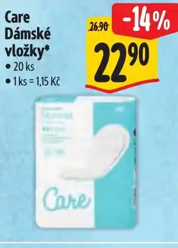 Albert Care Dámské vložky nabídka