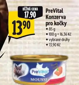 Albert PreVital Konzerva pro kočky nabídka