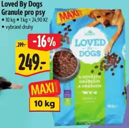 Albert Loved By Dogs Granule pro psy nabídka