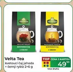 Tamda Foods Velta Tea kvetoucí čaj jahoda + černý rybíz 2×6 g nabídka
