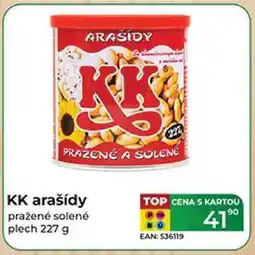 Tamda Foods KK arašídy pražené solené plech 227 g nabídka