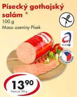 CBA Písecký gothajský salám, 100 g nabídka
