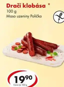 CBA Dračí klobása, 100 g nabídka