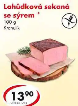 CBA Lahůdková sekaná se sýrem, 100 g nabídka
