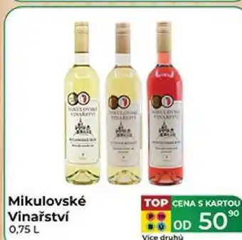 Tamda Foods Mikulovské Vinařství 0,75 L nabídka