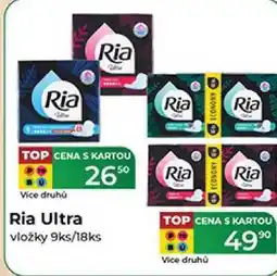 Tamda Foods Ria Ultra vložky 9ks/18ks nabídka