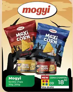 Tamda Foods Mogyi tortilla chips 90g, 200g nabídka