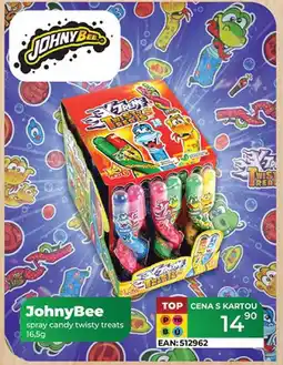 Tamda Foods JohnyBee spray candy twisty treats 16,5g nabídka