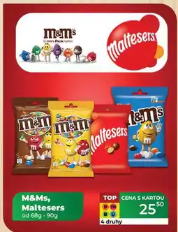 Tamda Foods M&Ms, Maltesers od 68g - 90g nabídka