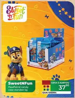 Tamda Foods SweetNFun PawPatrol candy case standee 5g nabídka