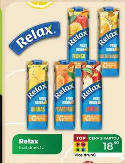 Tamda Foods Relax fruit drink IL nabídka